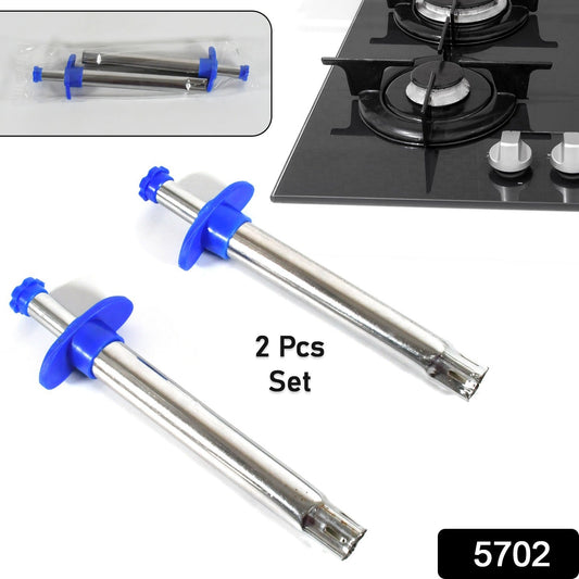 Stainless Steel Gas Lighter Long Lasting Use , Rust Proof, Unbreakable, Gas Lighter Restaurants & Kitchen Use (2 Pc Set) - infinityexculsivestore.com