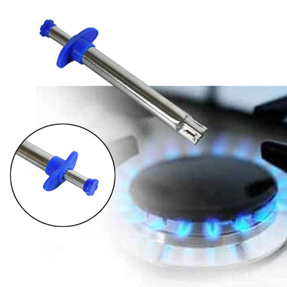 Stainless Steel Gas Lighter Long Lasting Use , Rust Proof, Unbreakable, Gas Lighter Restaurants & Kitchen Use (2 Pc Set) - infinityexculsivestore.com