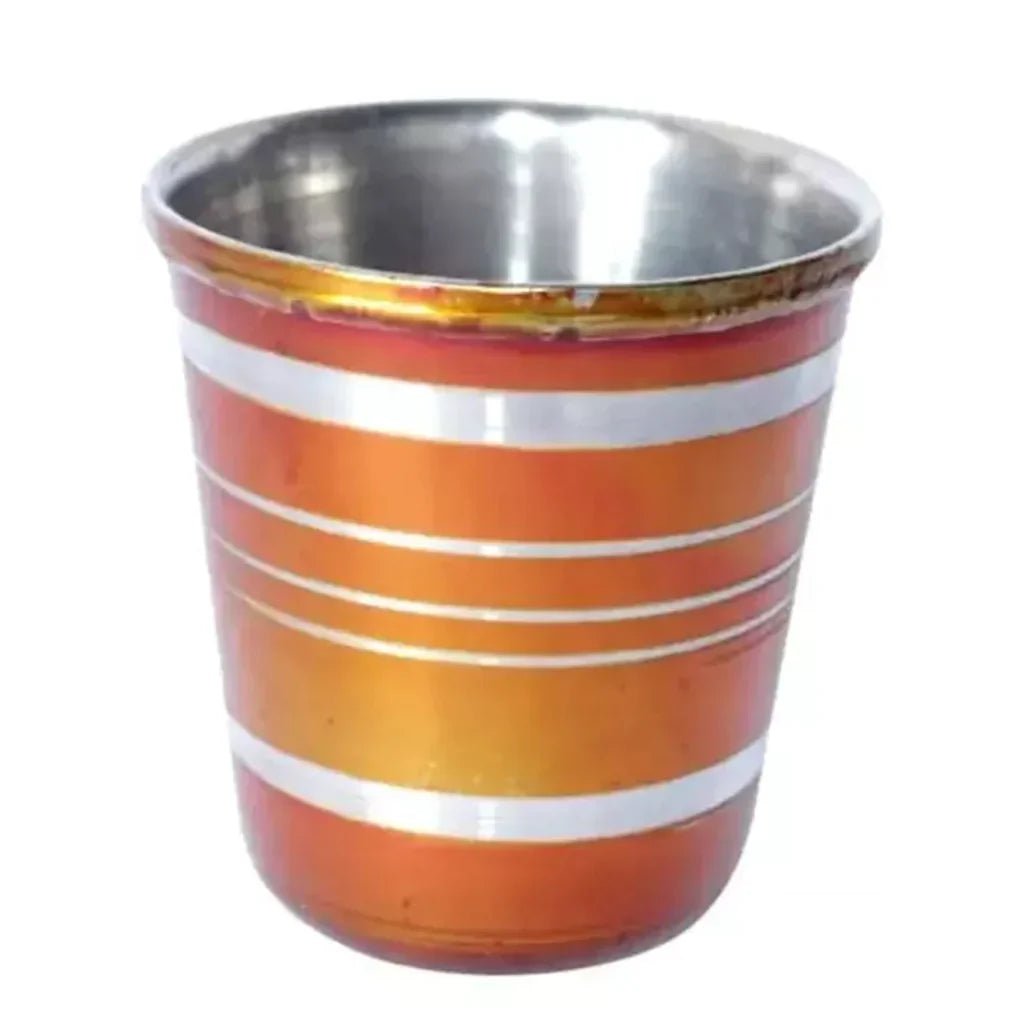 Stainless Steel Glass with Bell Sound for Kids Boys and Girls Glass Set Water/Juice Glass, Stainless Steel Baby Musical Toy Glass - infinityexculsivestore.com