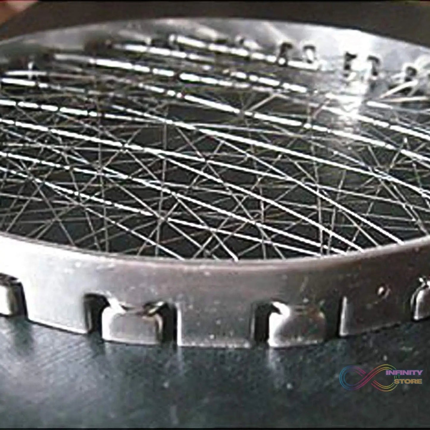 Stainless Steel Grill Jalli, Chota Tandoor - infinityexculsivestore.com