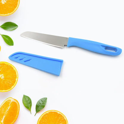 Stainless Steel Knife For Kitchen Use, Knife Set, Knife & Non - Slip Handle With Blade Cover Knife, Fruit, Vegetable,Knife Set (1 Pc) - infinityexculsivestore.com