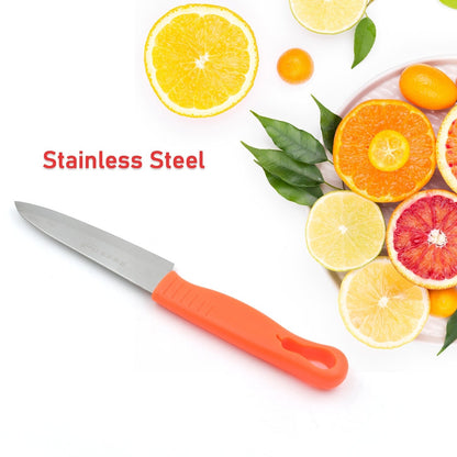 Stainless Steel Knife For Kitchen Use, Knife Set, Knife & Non - Slip Handle With Blade Cover Knife, Fruit, Vegetable,Knife Set (1 Pc) - infinityexculsivestore.com