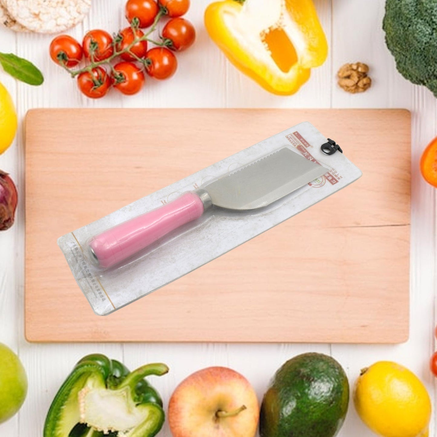 Stainless Steel Knife For Kitchen Use, Knife Set, Knife & Non - Slip Handle With Blade Cover Knife, Fruit, Vegetable,Knife Set (Mix Design 1 Pc) - infinityexculsivestore.com