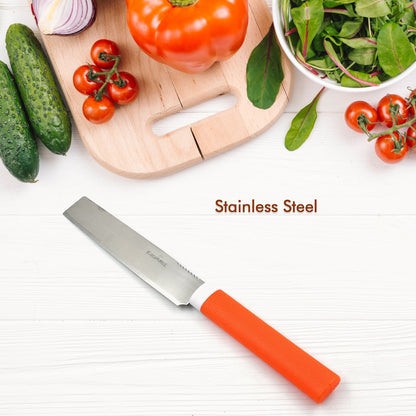 Stainless Steel Knife For Kitchen Use, Knife Set, Knife & Non - Slip Handle With Blade Cover Knife - infinityexculsivestore.com