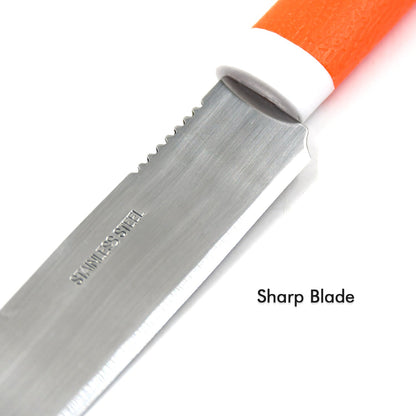 Stainless Steel Knife For Kitchen Use, Knife Set, Knife & Non - Slip Handle With Blade Cover Knife - infinityexculsivestore.com