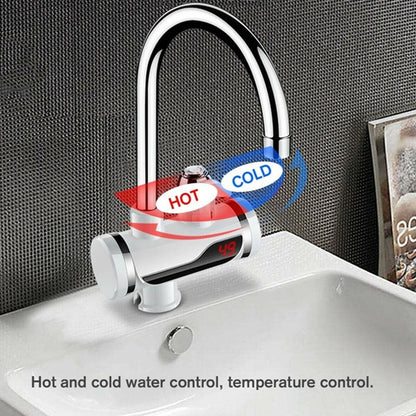 Stainless Steel LED Instant Heating Electric Water Tap - infinityexculsivestore.com