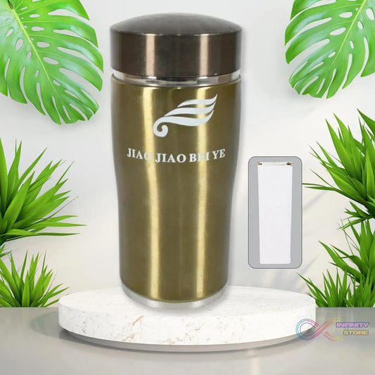 Stainless Steel Leak - Proof Water Bottle for Office, Gym & Travel (300ML) - infinityexculsivestore.com