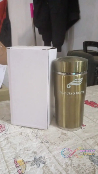 Stainless Steel Leak - Proof Water Bottle for Office, Gym & Travel (300ML) - infinityexculsivestore.com