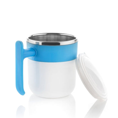 Stainless Steel Lid Cover Hot Coffee/Tea Mug Hot Insulated Double Wall Stainless Steel, Coffee and Milk Cup with Lid - Coffee Cup (1 Pc ) - infinityexculsivestore.com