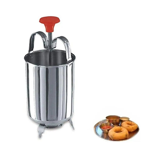 Stainless Steel Medu Vada And Donut Maker For Perfectly Shaped And Crispy Vada Maker - infinityexculsivestore.com