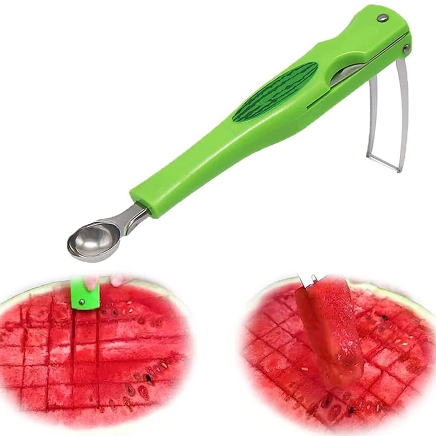 Stainless Steel Melon Baller & Fruit Scooper Tool - infinityexculsivestore.com