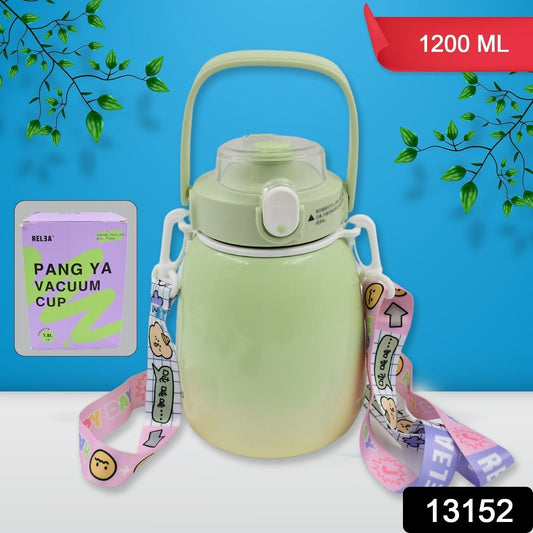 Stainless Steel Mug / Bottle Vacuum Insulated Cup With Handle (1200 ML) - infinityexculsivestore.com