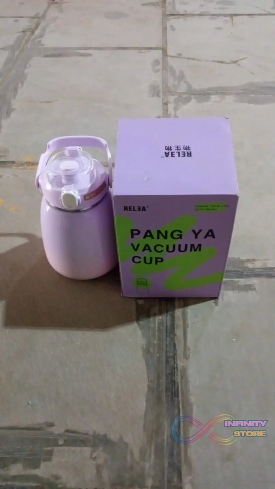 Stainless Steel Mug / Bottle Vacuum Insulated Cup With Handle (1200 ML) - infinityexculsivestore.com