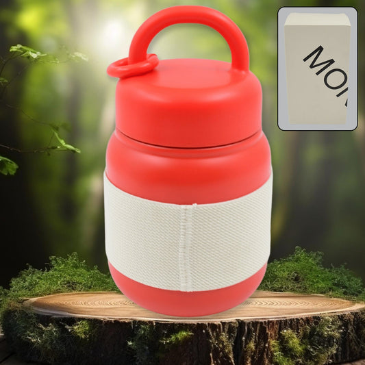 Stainless Steel Mug / Bottle Vacuum Insulated Cup With Handle & Rubber Grip (550 ML) - infinityexculsivestore.com
