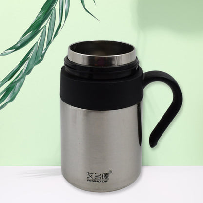 Stainless Steel Mug / Bottle Vacuum Insulated Cup With Handle & Small Cup (420 ML) - infinityexculsivestore.com