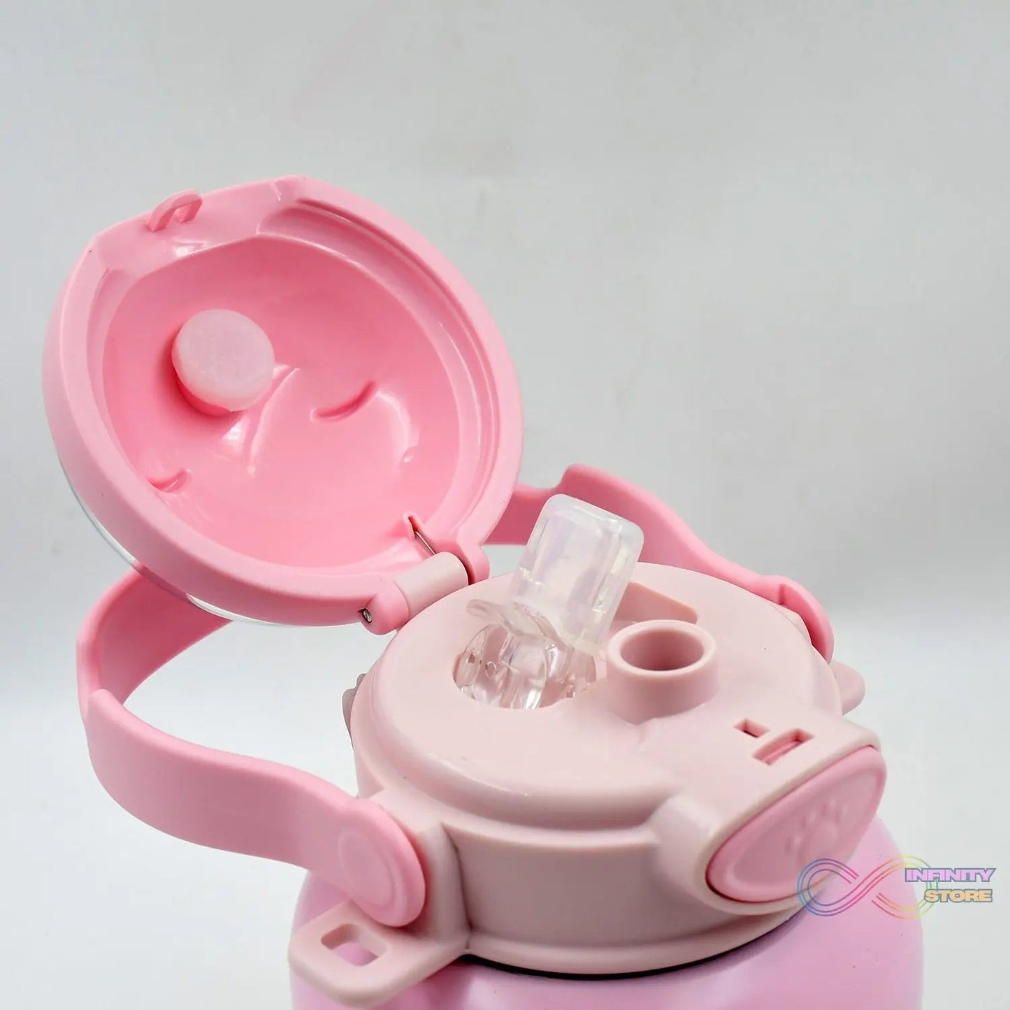 Stainless Steel Mug / Bottle Vacuum Insulated Cup With Handle & Strap (700 ML) - infinityexculsivestore.com