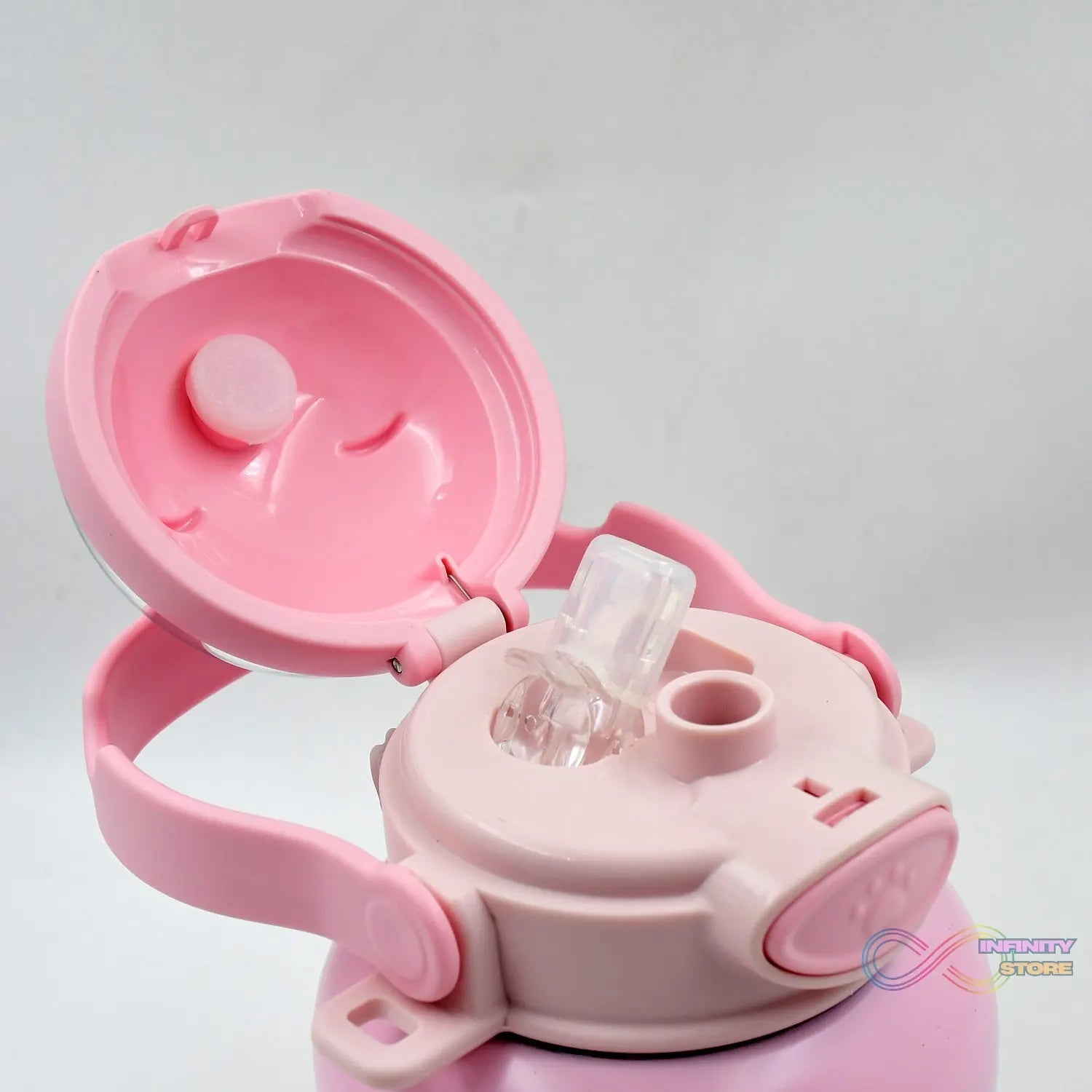 Stainless Steel Mug / Bottle Vacuum Insulated Cup With Handle & Strap (700 ML) - infinityexculsivestore.com