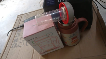 Stainless Steel Mug / Bottle Vacuum Insulated Cup with Handle & Small cup (550 ML) - infinityexculsivestore.com