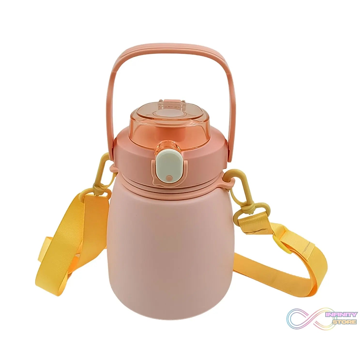 Stainless Steel Mug / Bottle Vacuum Insulated Cup with Handle & Strap (1000 ML) - infinityexculsivestore.com