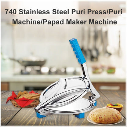 Stainless Steel Puri Press Chapati Maker - infinityexculsivestore.com