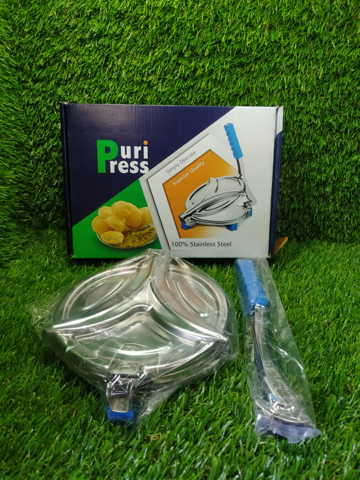 Stainless Steel Puri Press Chapati Maker - infinityexculsivestore.com