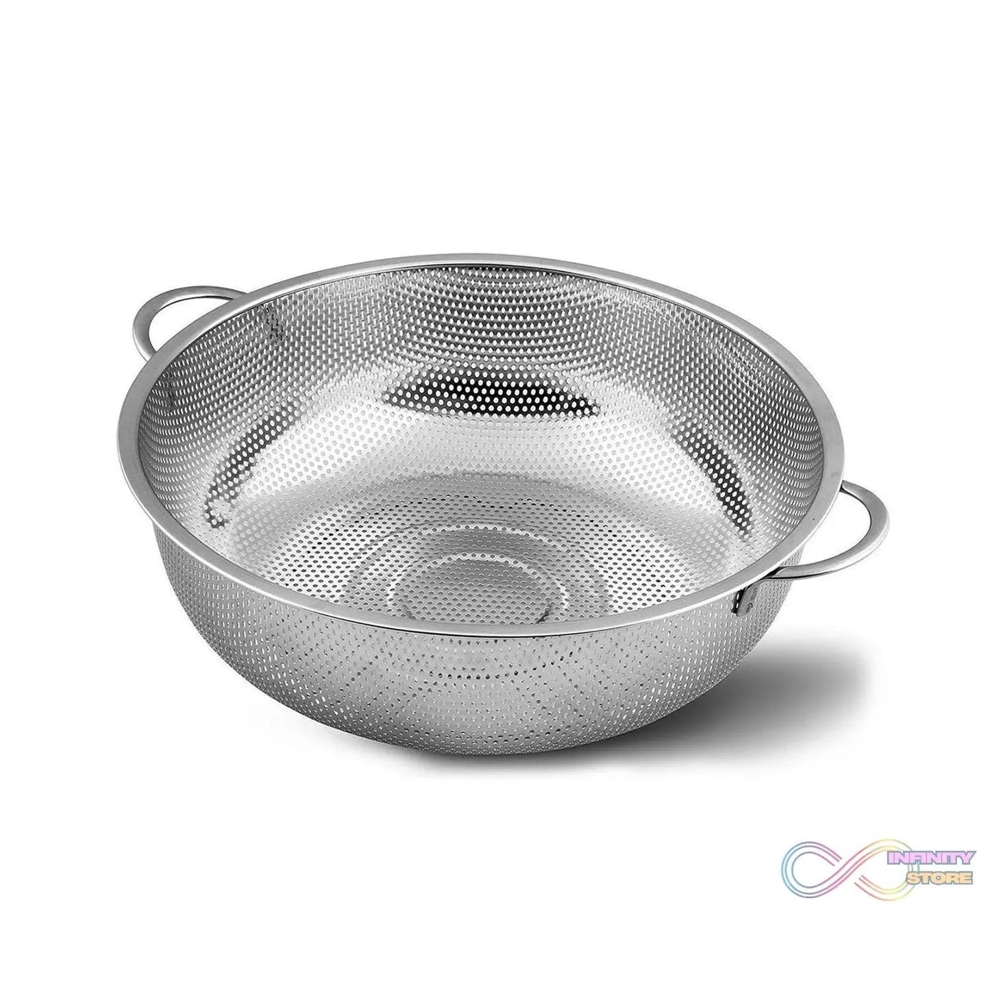 Stainless Steel Rice Vegetables Washing Bowl Strainer Collapsible Strainer. - infinityexculsivestore.com