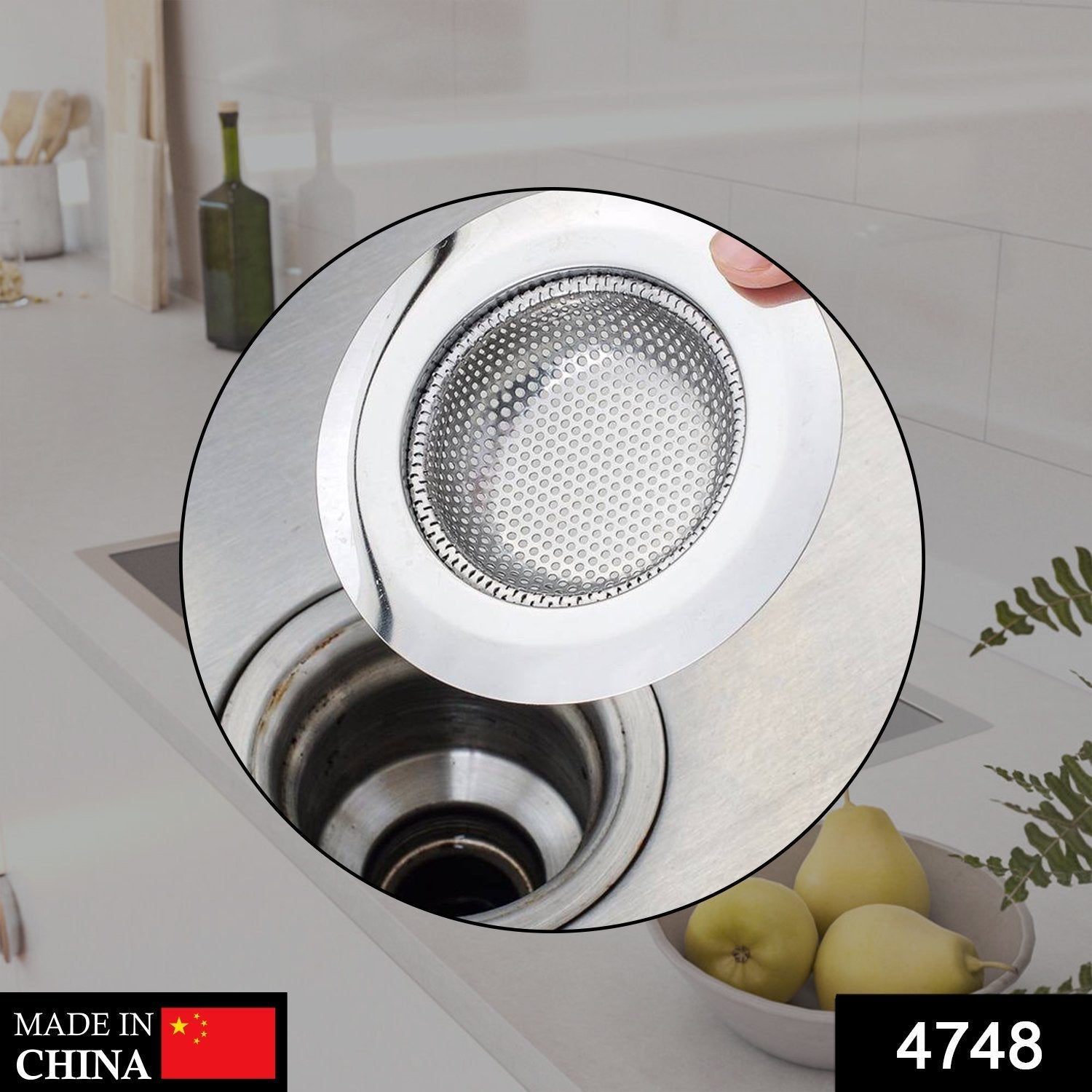 Stainless Steel Sink / Wash Basin Drain Strainer - infinityexculsivestore.com