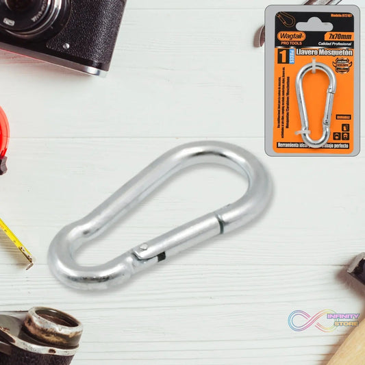 Stainless Steel Snap Hook (7×70 MM / 1 Pc) - infinityexculsivestore.com