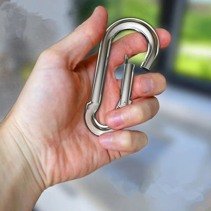 Stainless Steel Snap Hook (9×90 MM / 1 Pc) - infinityexculsivestore.com