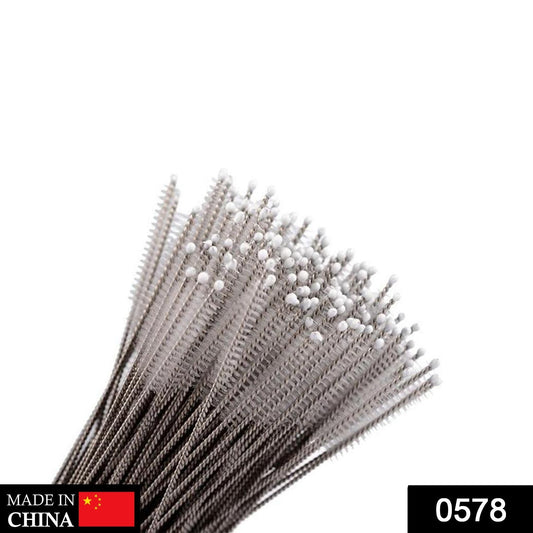 Stainless Steel Straw Cleaning Brush Drinking Pipe, 23mm 1 pcs - infinityexculsivestore.com