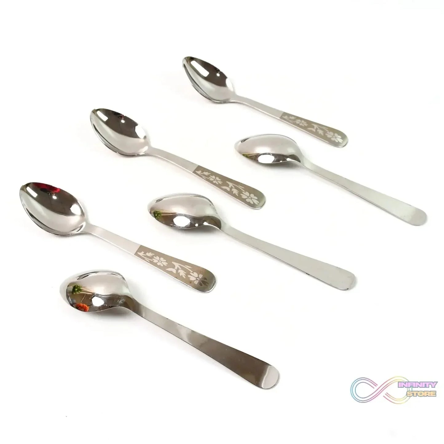 Stainless Steel Table Spoons Set of 6 - infinityexculsivestore.com