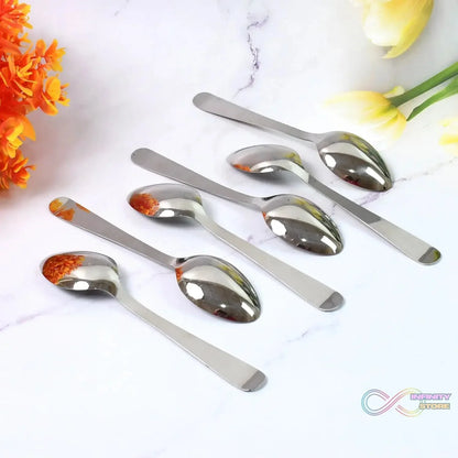 Stainless Steel Table Spoons Set of 6 - infinityexculsivestore.com