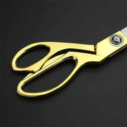 Stainless Steel Tailoring Scissor Sharp Cloth Cutting for Professionals (Golden) - infinityexculsivestore.com