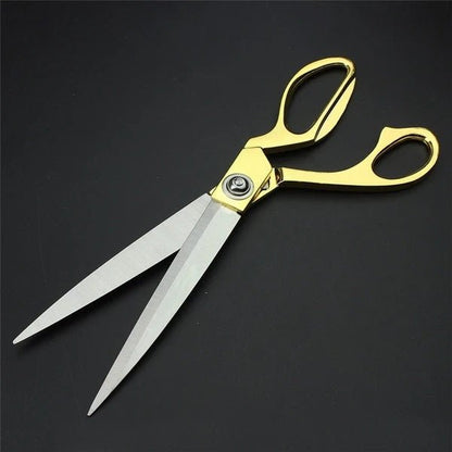 Stainless Steel Tailoring Scissor Sharp Cloth Cutting for Professionals (Golden) - infinityexculsivestore.com