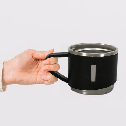 Stainless Steel Vacuum Coffee / Tea Cup, Tea Mug Hot Insulated Double Wall Stainless Steel, Coffee, and Milk Cup with Handle Easy To Carry: Coffee Cup (1 Pc) - infinityexculsivestore.com