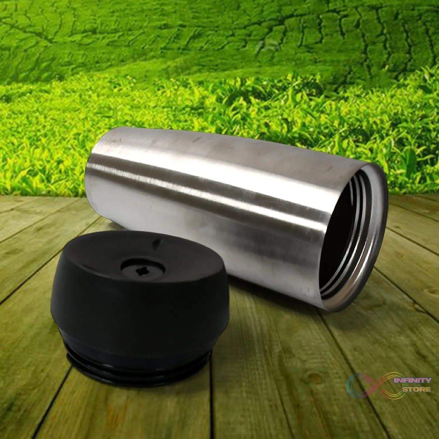 Stainless Steel Vacuum Insulated Coffee Cups Double Walled Travel Mug, Car Coffee Mug with Leak Proof Lid Reusable Thermal Cup for Hot Cold Drinks Coffee, Tea (850ML Approx) - infinityexculsivestore.com