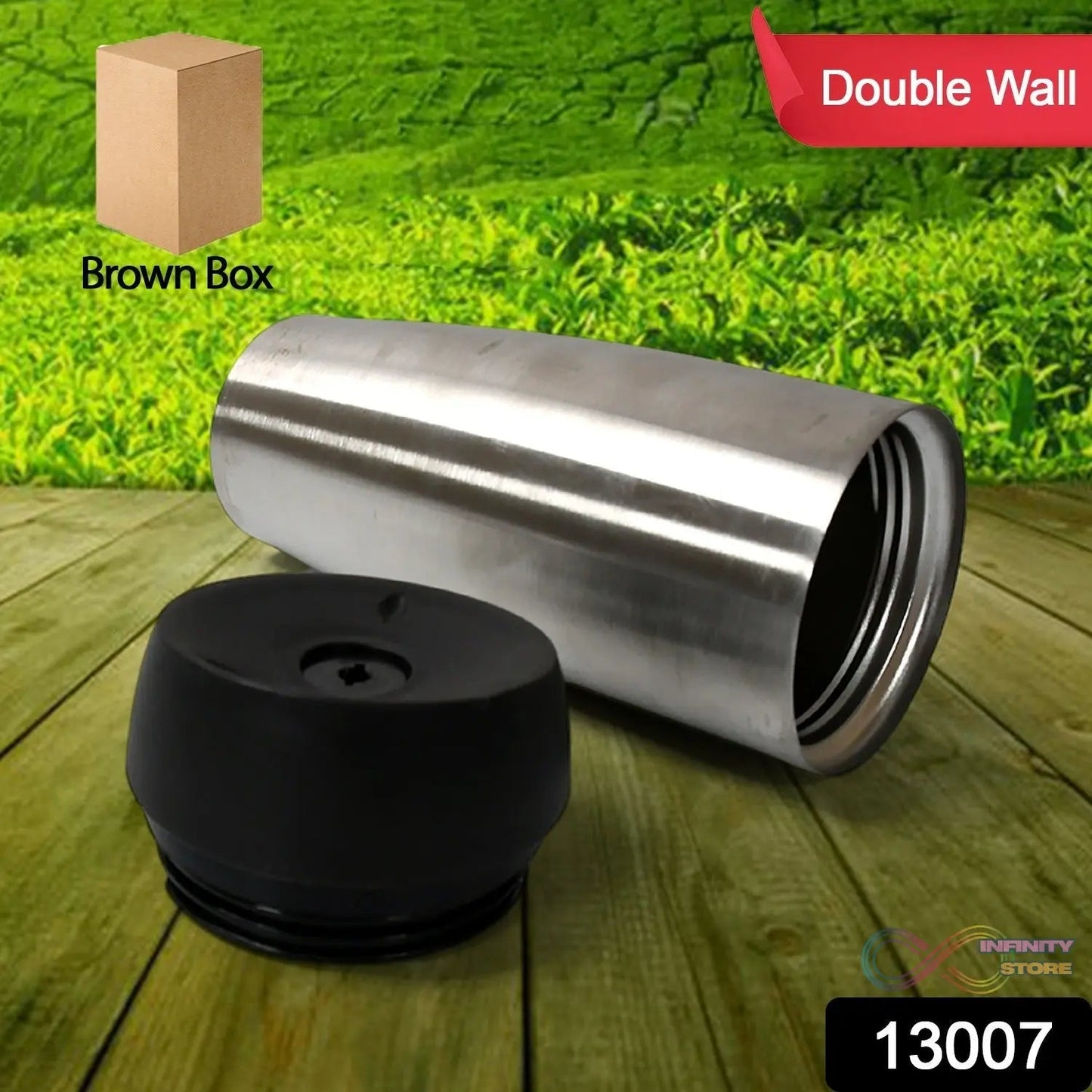 Stainless Steel Vacuum Insulated Coffee Cups Double Walled Travel Mug, Car Coffee Mug with Leak Proof Lid Reusable Thermal Cup for Hot Cold Drinks Coffee, Tea (850ML Approx) - infinityexculsivestore.com