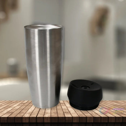 Stainless Steel Vacuum Insulated Coffee Cups Double Walled Travel Mug, Car Coffee Mug with Leak Proof Lid Reusable Thermal Cup for Hot Cold Drinks Coffee, Tea (850ML Approx) - infinityexculsivestore.com