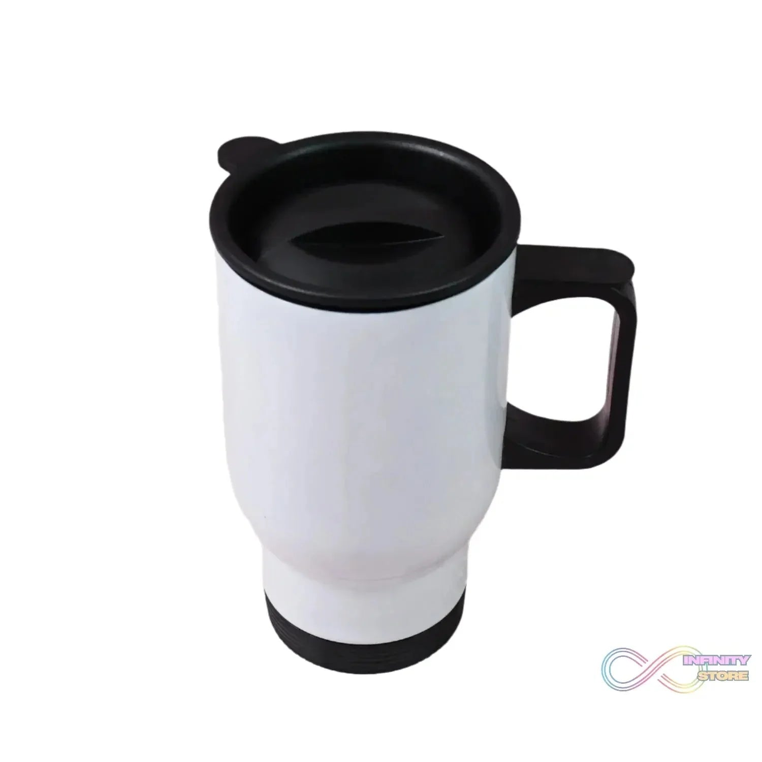 Stainless Steel Vacuum Insulated Mug with Lid (1 Pc / Mix Design & Color) - infinityexculsivestore.com