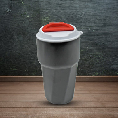 Stainless Steel Vacuum Insulated Travel Mug with Lid (1 Pc) - Coffee, Tea - infinityexculsivestore.com