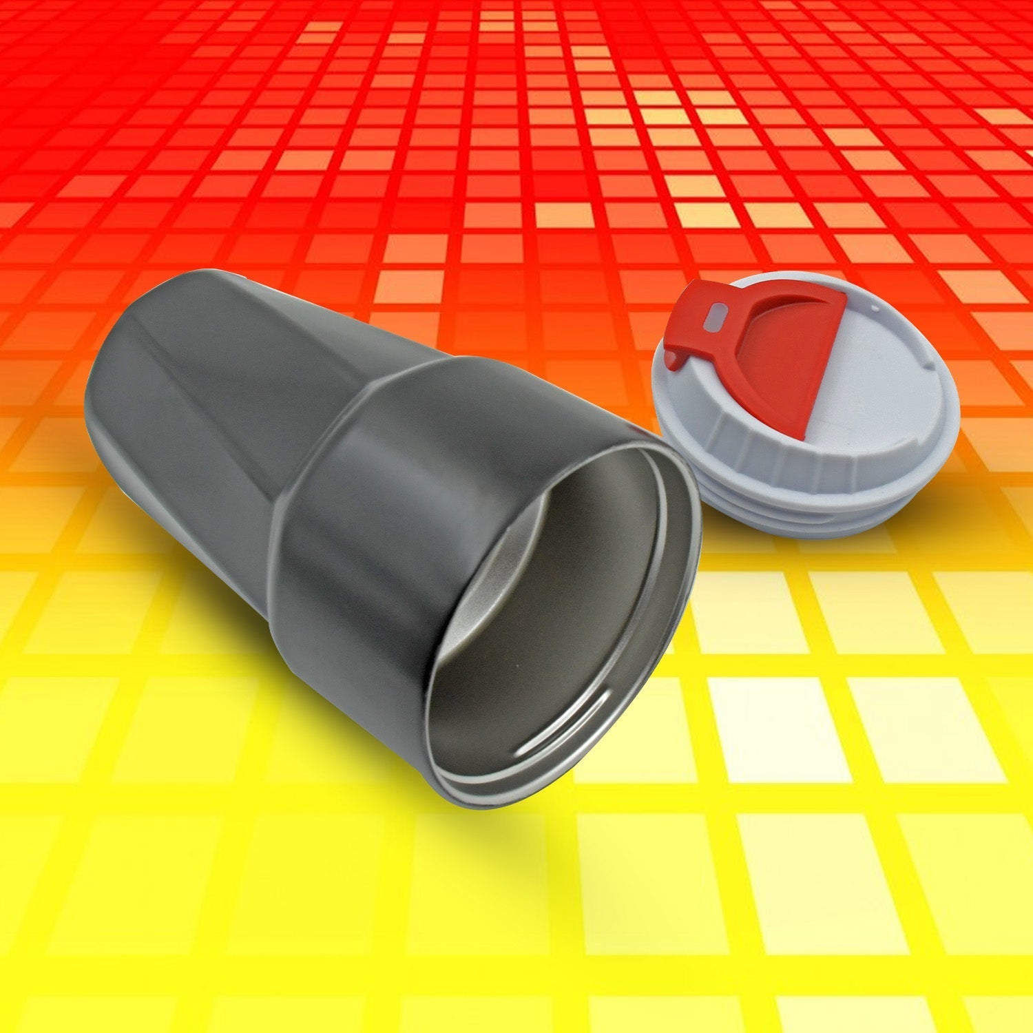 Stainless Steel Vacuum Insulated Travel Mug with Lid (1 Pc) - Coffee, Tea - infinityexculsivestore.com
