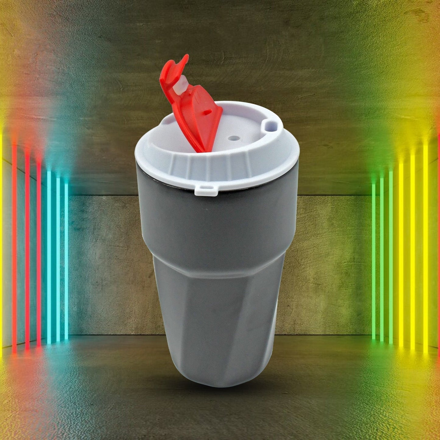 Stainless Steel Vacuum Insulated Travel Mug with Lid (1 Pc) - Coffee, Tea - infinityexculsivestore.com
