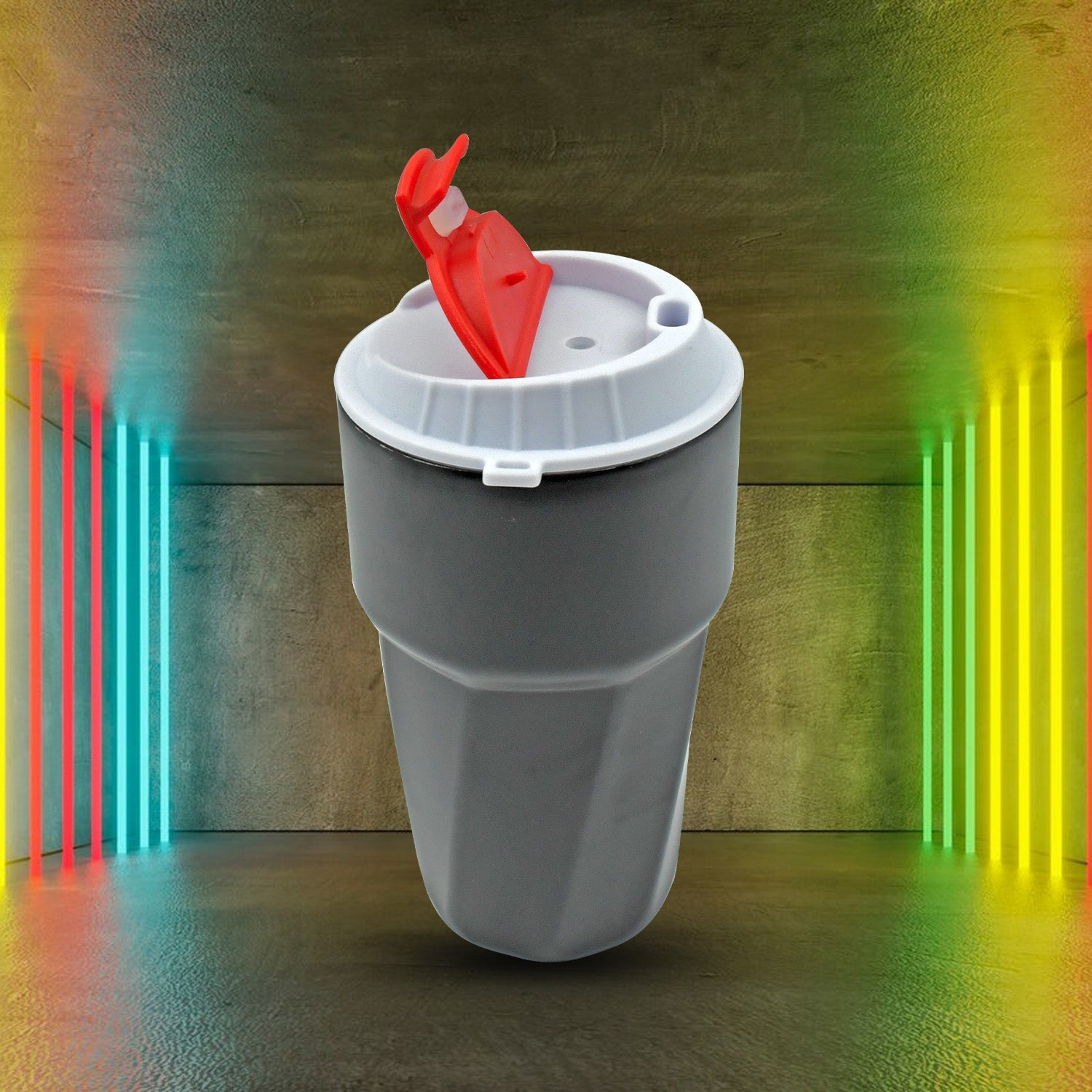 Stainless Steel Vacuum Insulated Travel Mug with Lid (1 Pc) - Coffee, Tea - infinityexculsivestore.com
