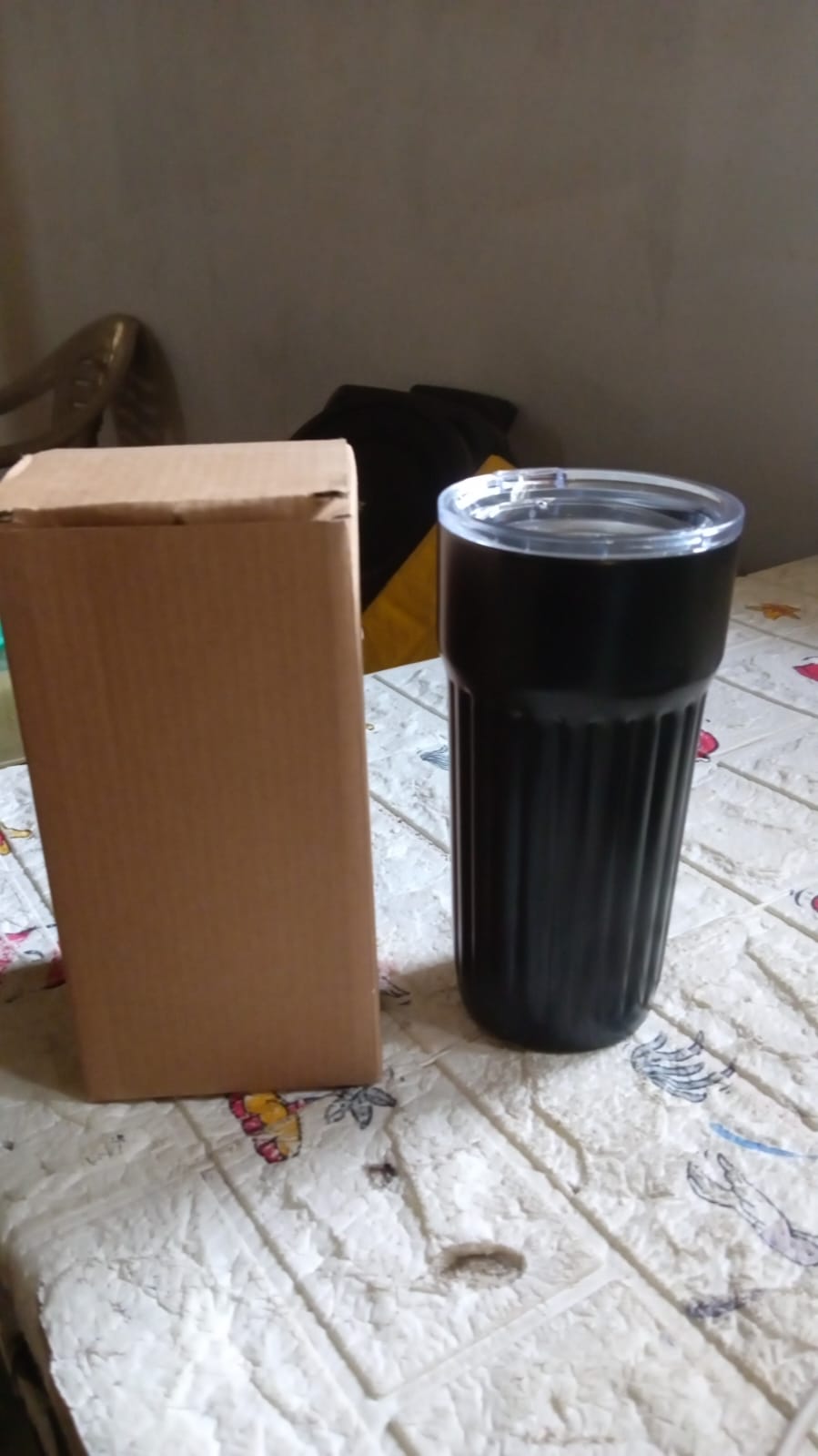 Stainless Steel Vacuum Insulated Travel Mug with Lid (1 Pc) - Coffee, Tea - infinityexculsivestore.com