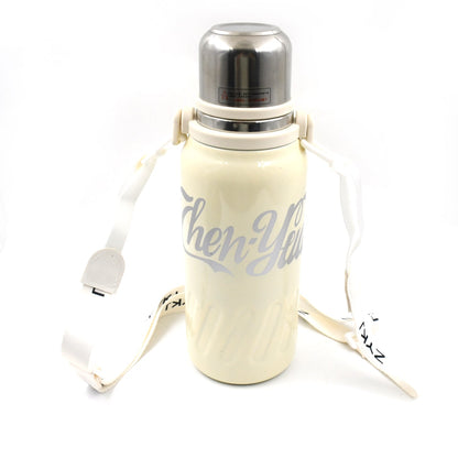 Stainless Steel Vacuum Insulated Water Bottle | Leak Proof Flask for Tea Coffee | With Steel Cup - infinityexculsivestore.com
