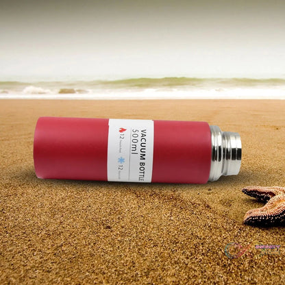 Stainless Steel Vacuum Insulated Water Bottle With Coffee / Tea Mug (500 ML) - infinityexculsivestore.com