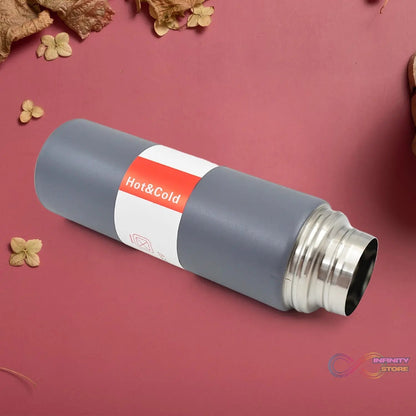 Stainless Steel Vacuum Insulated Water Bottle With Coffee / Tea Mug (500 ML) - infinityexculsivestore.com