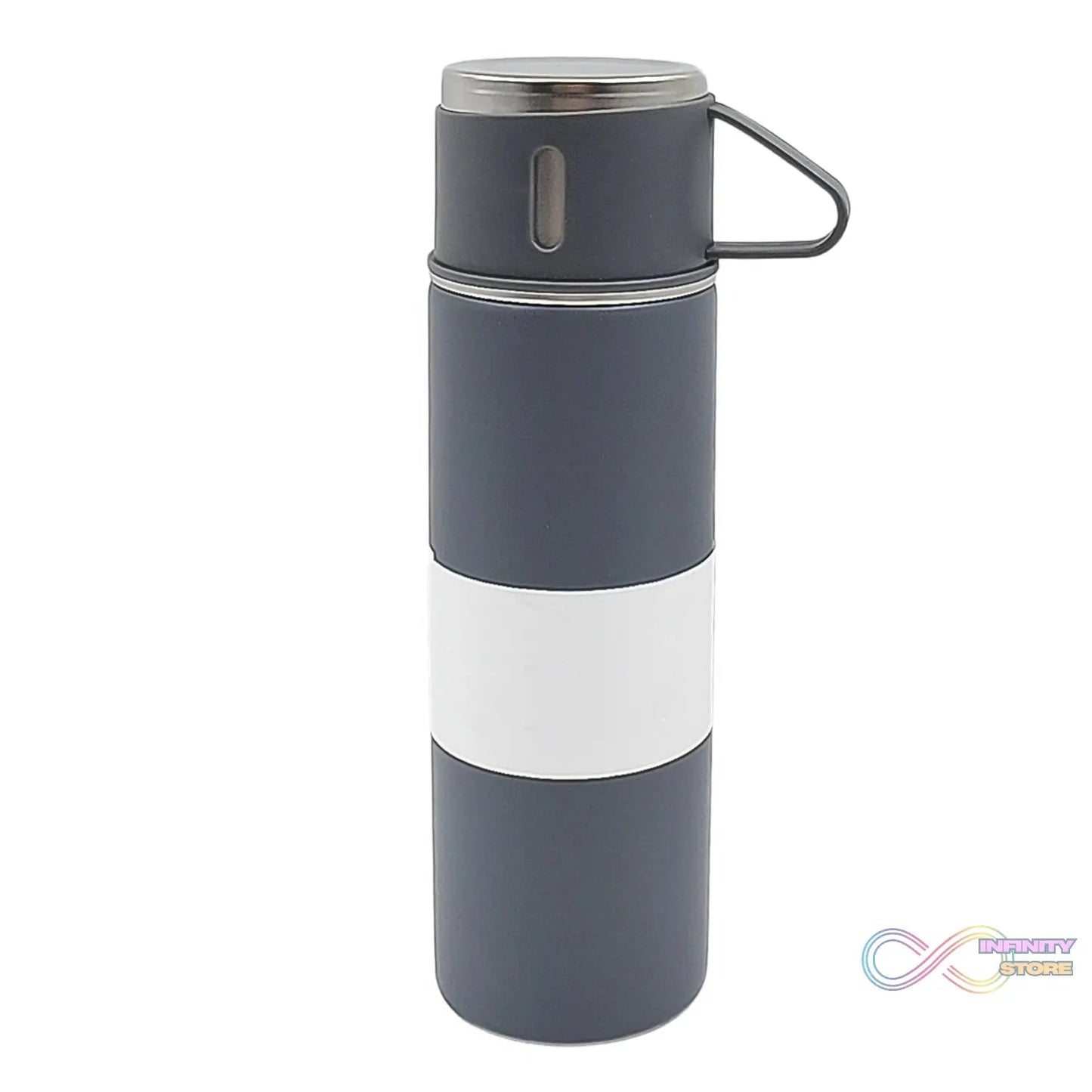 Stainless Steel Vacuum Insulated Water Bottle With Coffee / Tea Mug (500 ML) - infinityexculsivestore.com