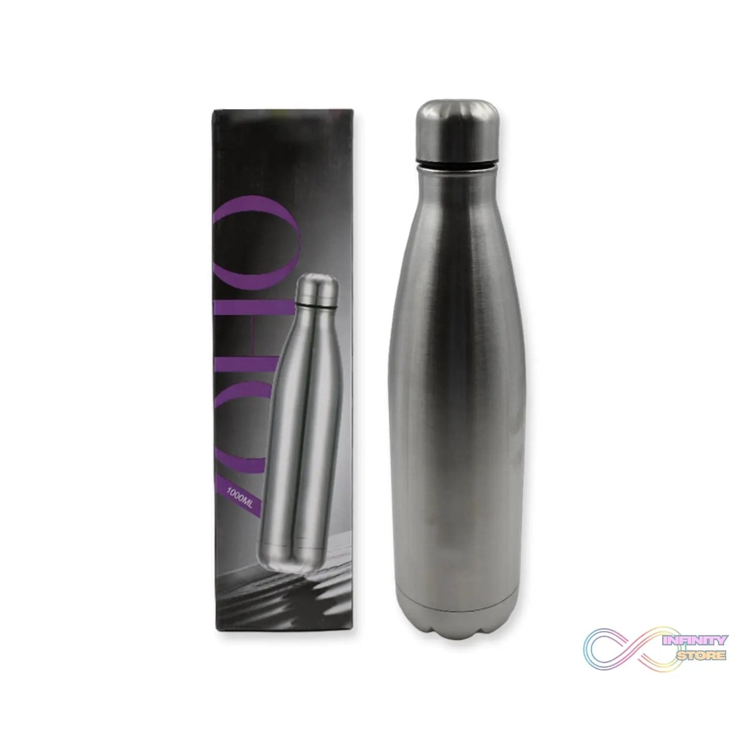 Stainless Steel Water Bottle, Fridge Water Bottle (1000 ml) - infinityexculsivestore.com