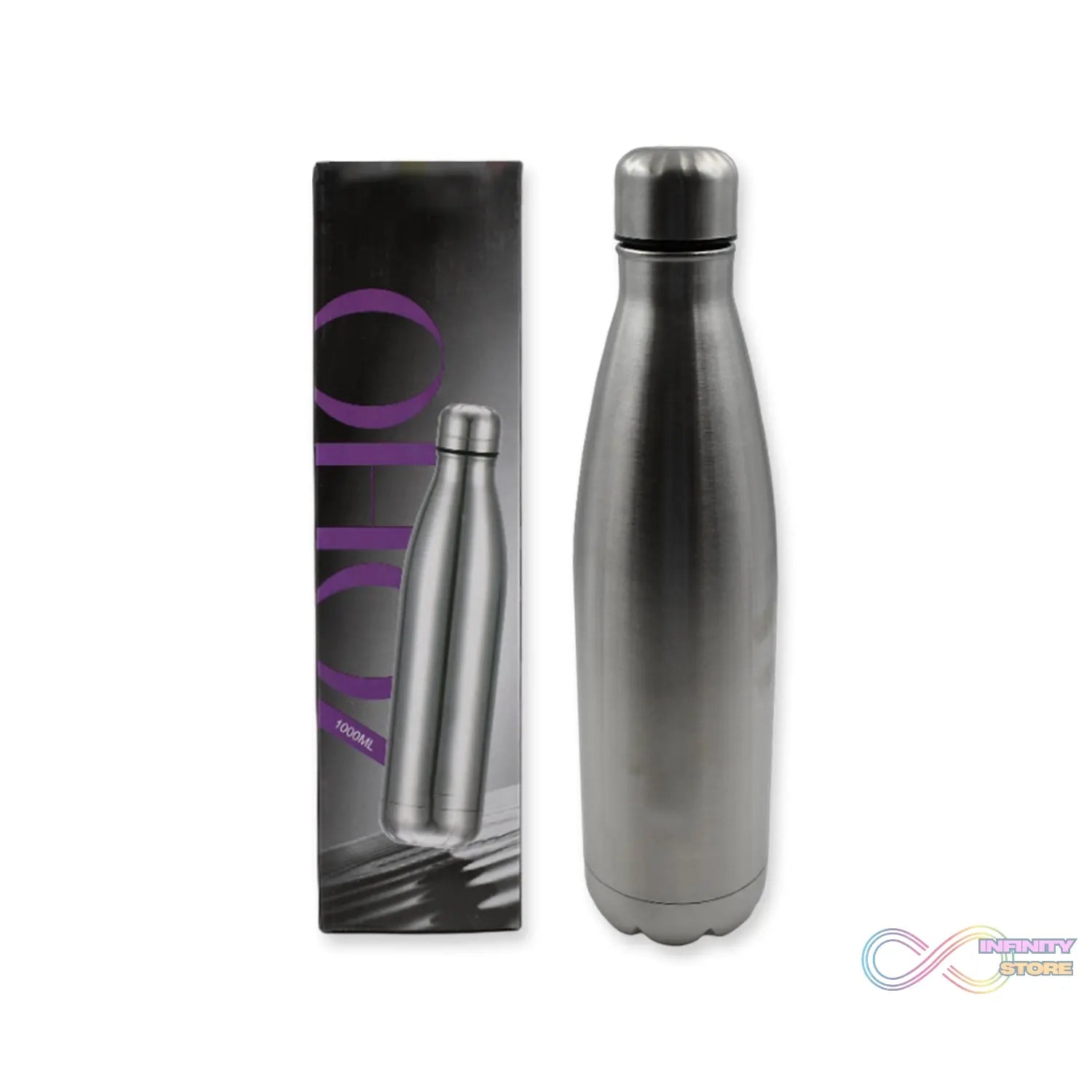 Stainless Steel Water Bottle, Fridge Water Bottle (1000 ml) - infinityexculsivestore.com